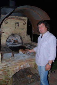 Fertig, Davide mit dem bistecca fiorentina