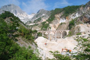 Anfahrt Jeeptour Carrara