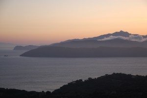 Sonnenuntergang auf Elba - Fewo direkt am Meer Ferien am meer elba toskana