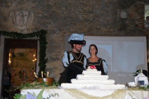 Hochzeitstorte Toskana um Mitternacht Toskana