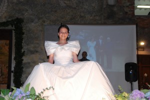 Kleid für Hochzeit Toscana