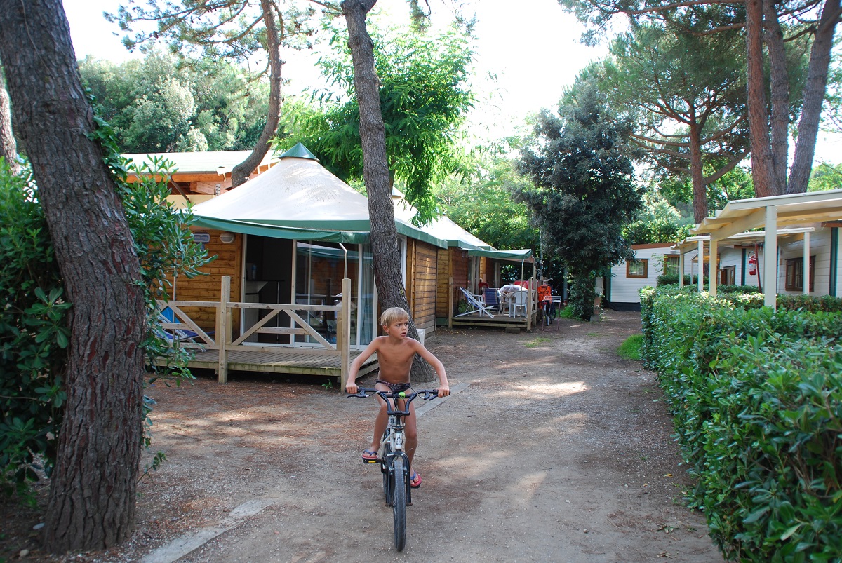 Bungalows Campingplatz Toscana