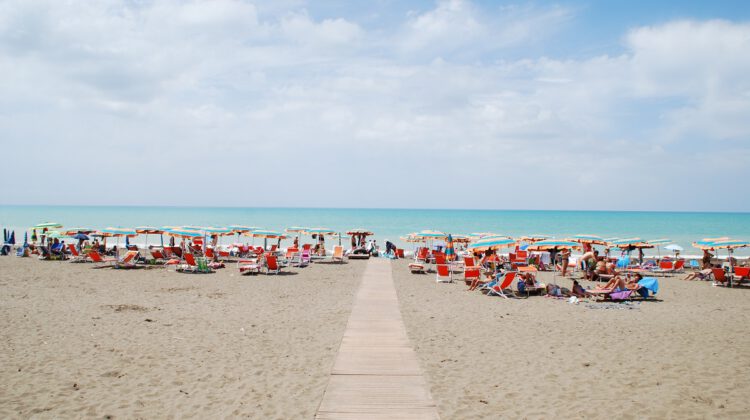 Strand Campingplatz Toskana