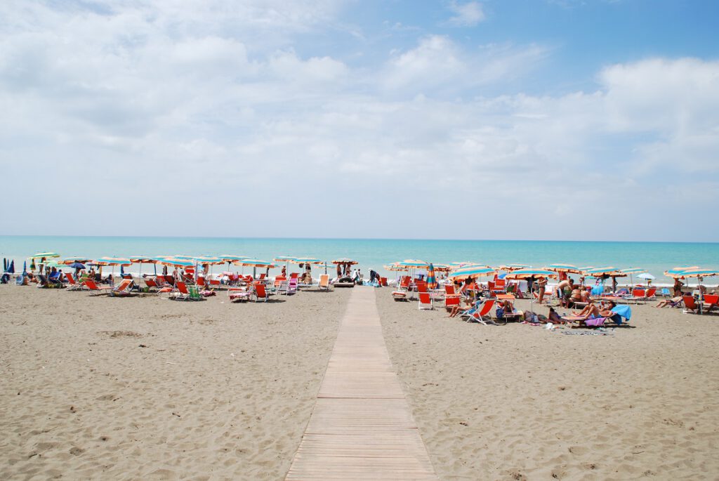 Strand Campingplatz Toskana