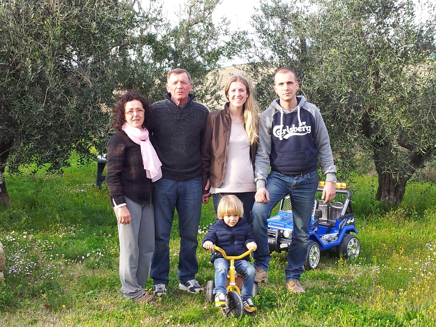Ferienwohnung Toscana - Die ganze Familie freut sich auf Gäste