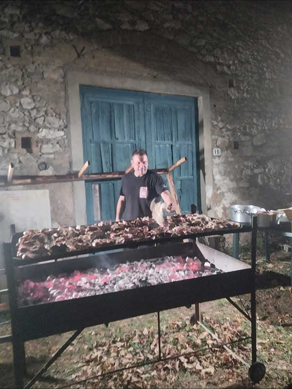 Grill für 100 Leute