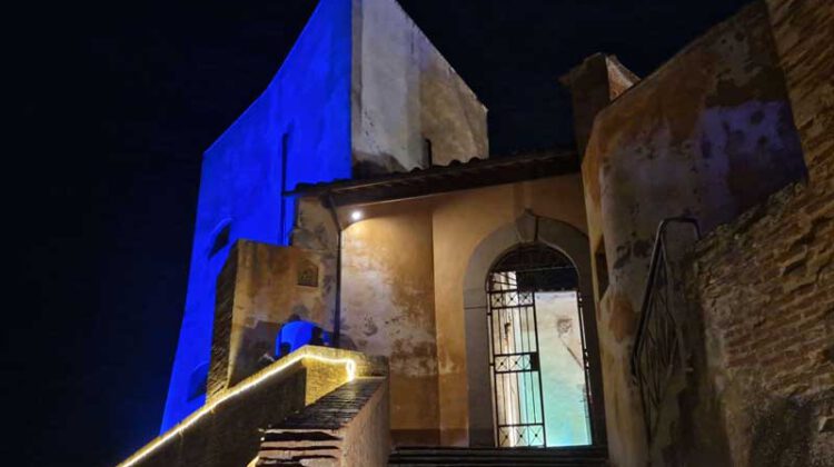 Abendbesuch im Castello in Lari